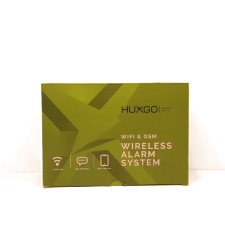 HUXGO WIFI&GSM WIRLELES ALARM SYSTEM