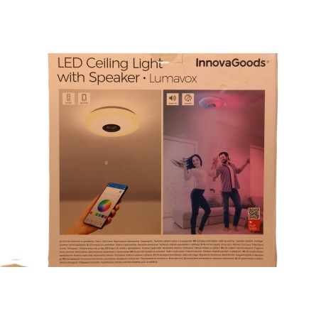 LED Ceiling Light with Speaker