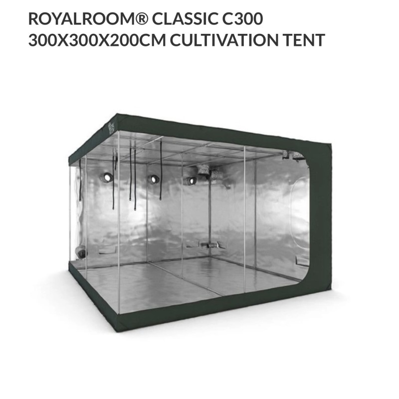 ROYALROOM® CLASSIC C300 300X300X200CM CULTIVATION TENT