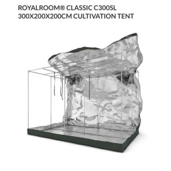 RoyalRoom® Classic C300SL 300x200x200cm cultivation tent
